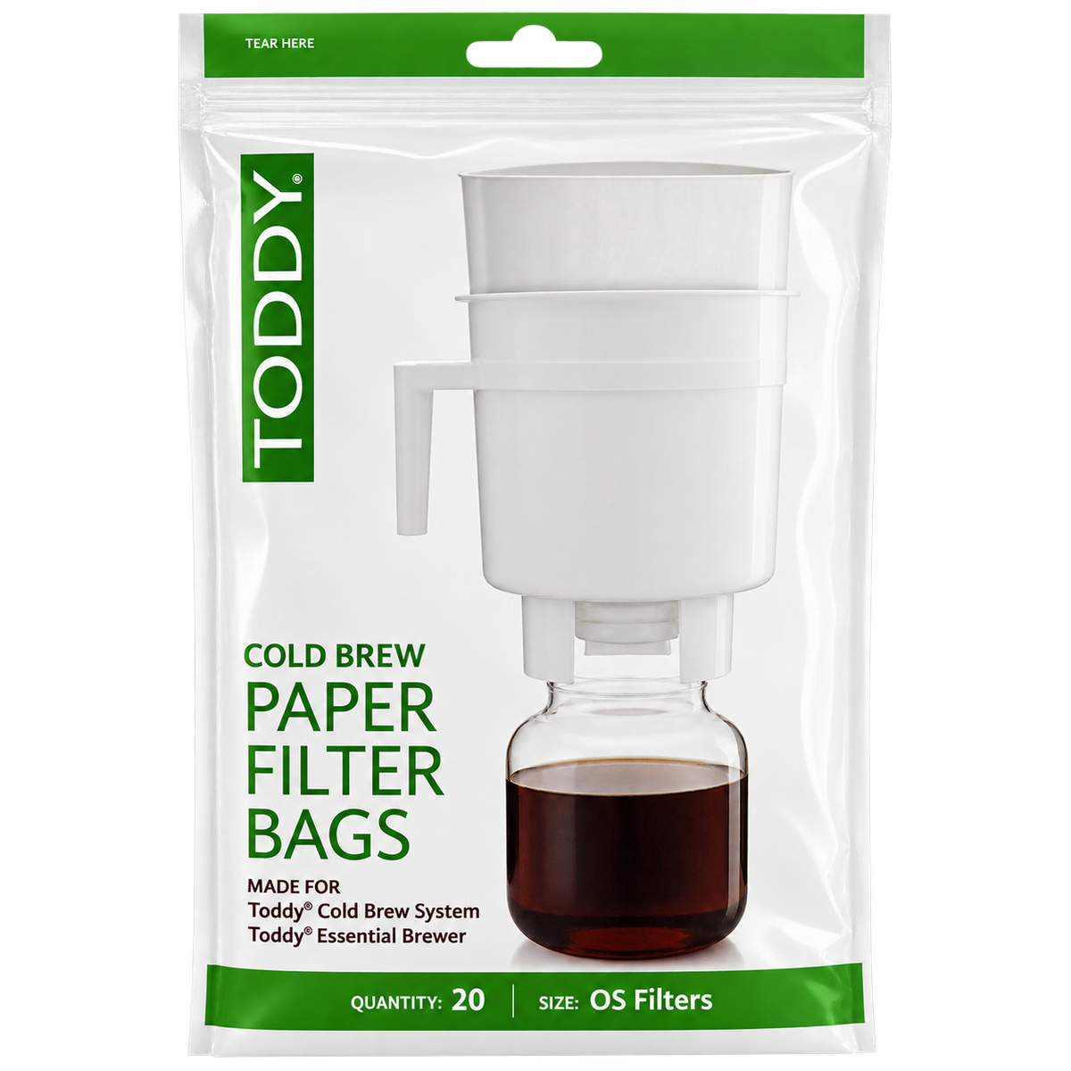 Toddy Domestic Filters - 20 Pack