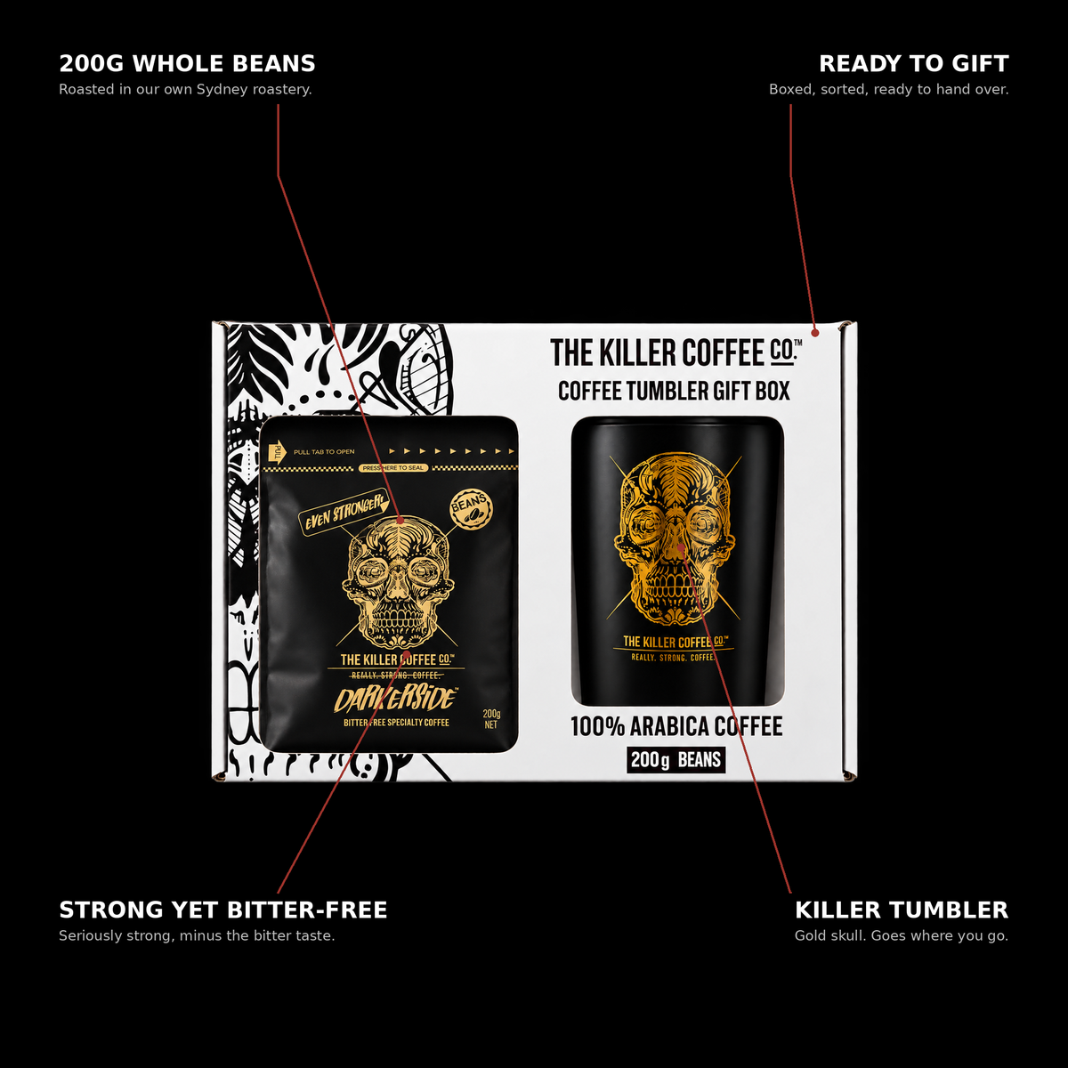 Killer Tumbler Gift Boxes 200g