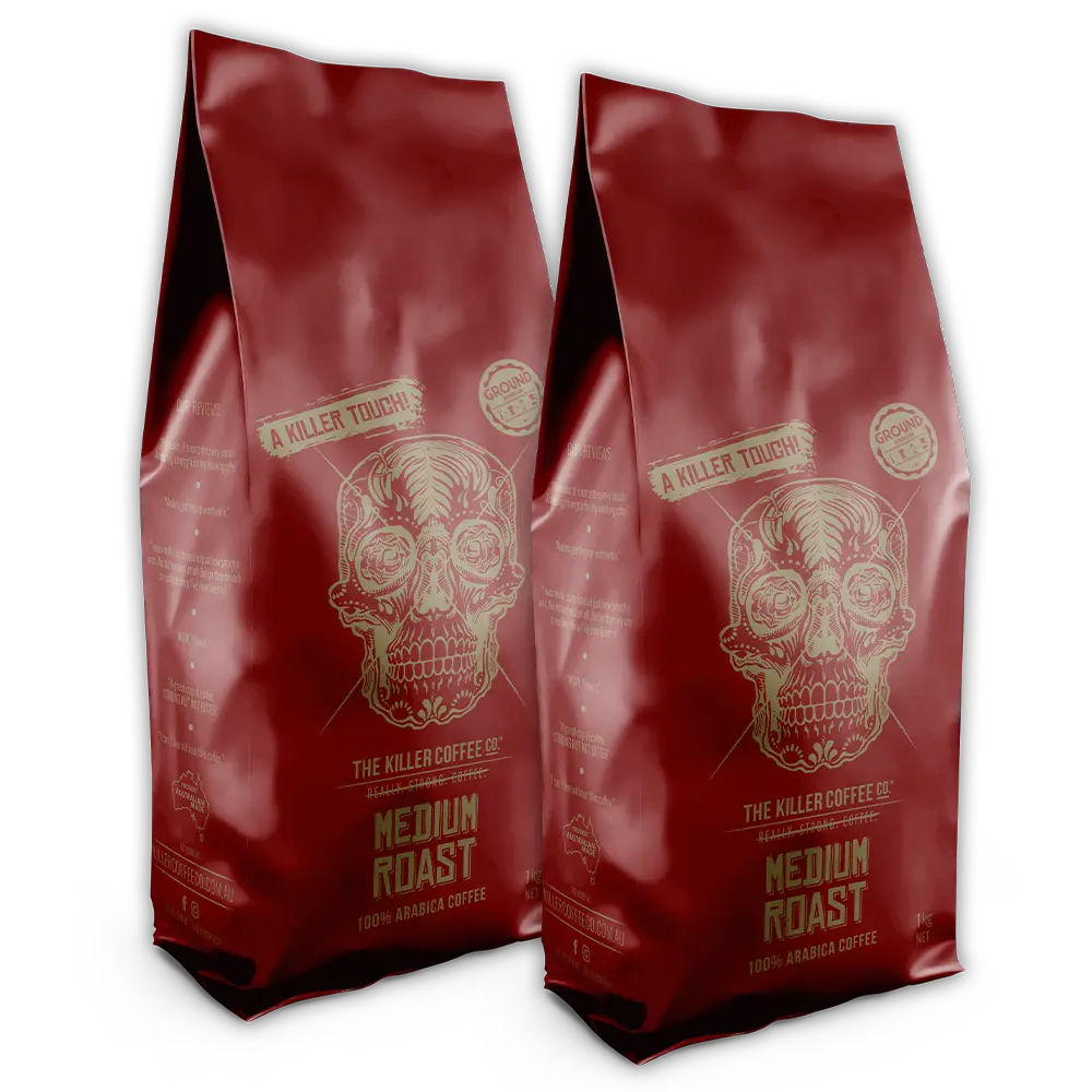 Double pack Killer Coffee medium roast 1kg