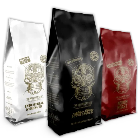 killer coffee blends 1kg coffee bags