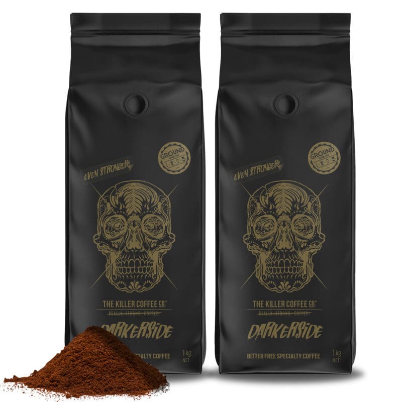 Killer Coffee Grounds Double Pack Darkerside 1kg