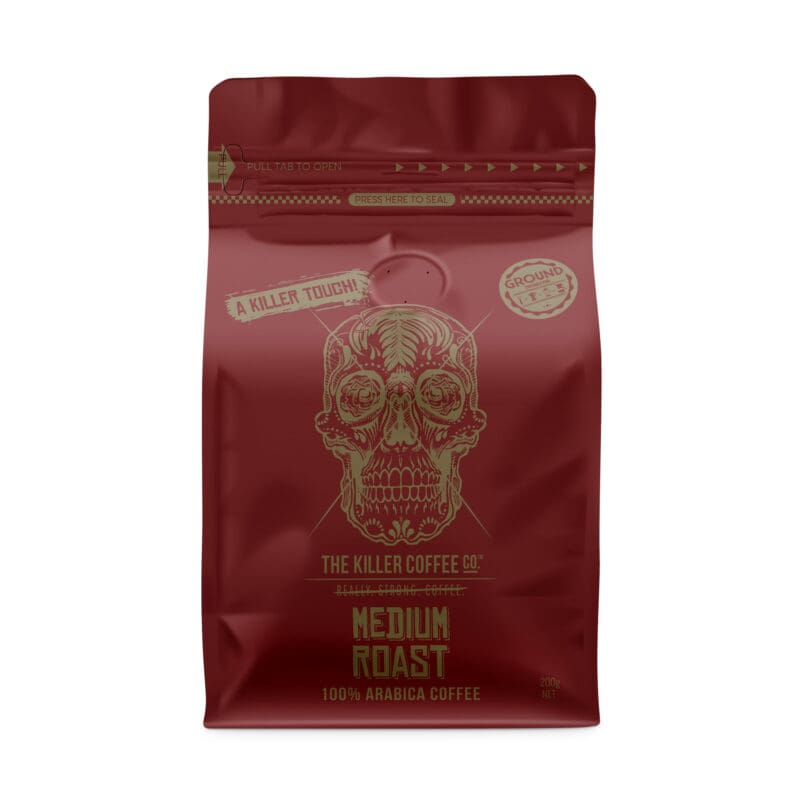 Killer Coffee Medium Blend 200g Grounds