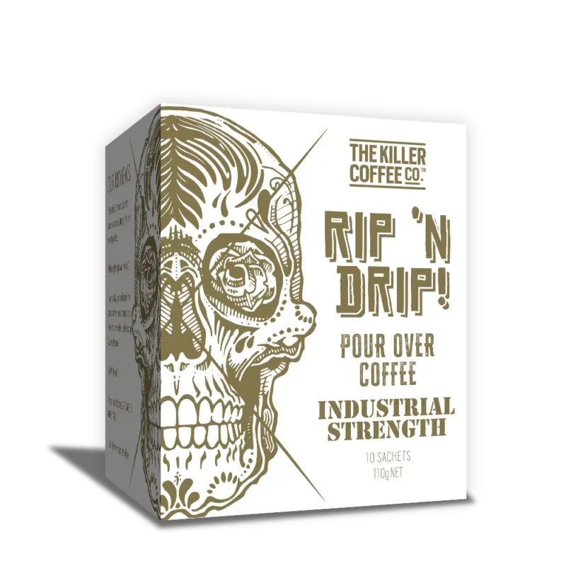 rip n drip coffee bags industrial strength