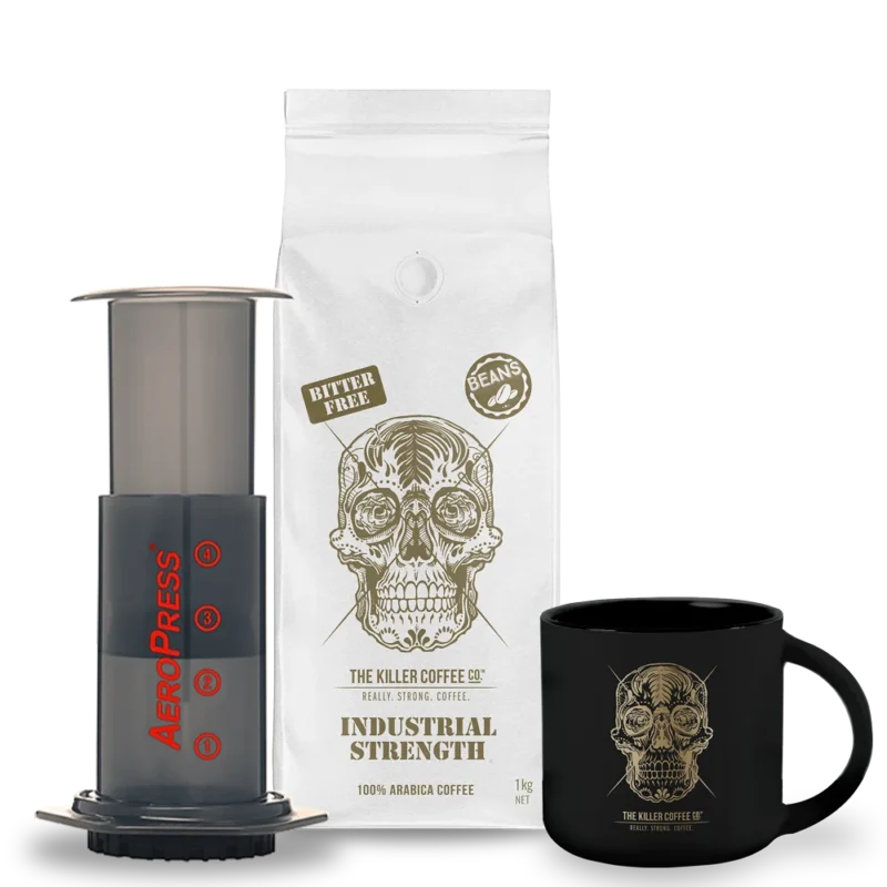 Legends Pack Coffee + AeroPress + Mug Killer Coffee Co