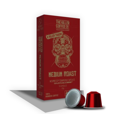 Killer Coffee Medium Roast Nespresso-compatible Coffee Capsules