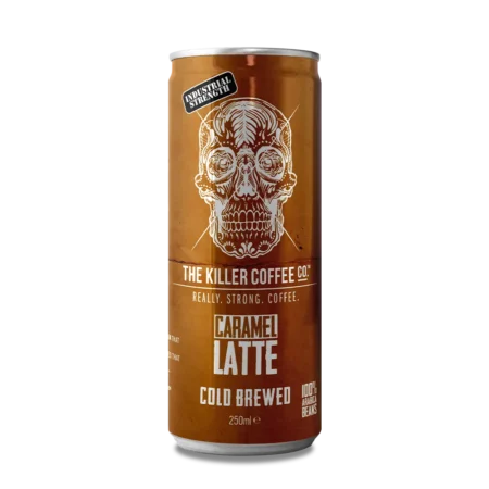 Killer Canned Coffee Caramel Latte