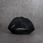 Black Trucker Cap - Image 2